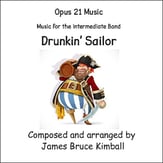 Drunken Sailor Concert Band sheet music cover